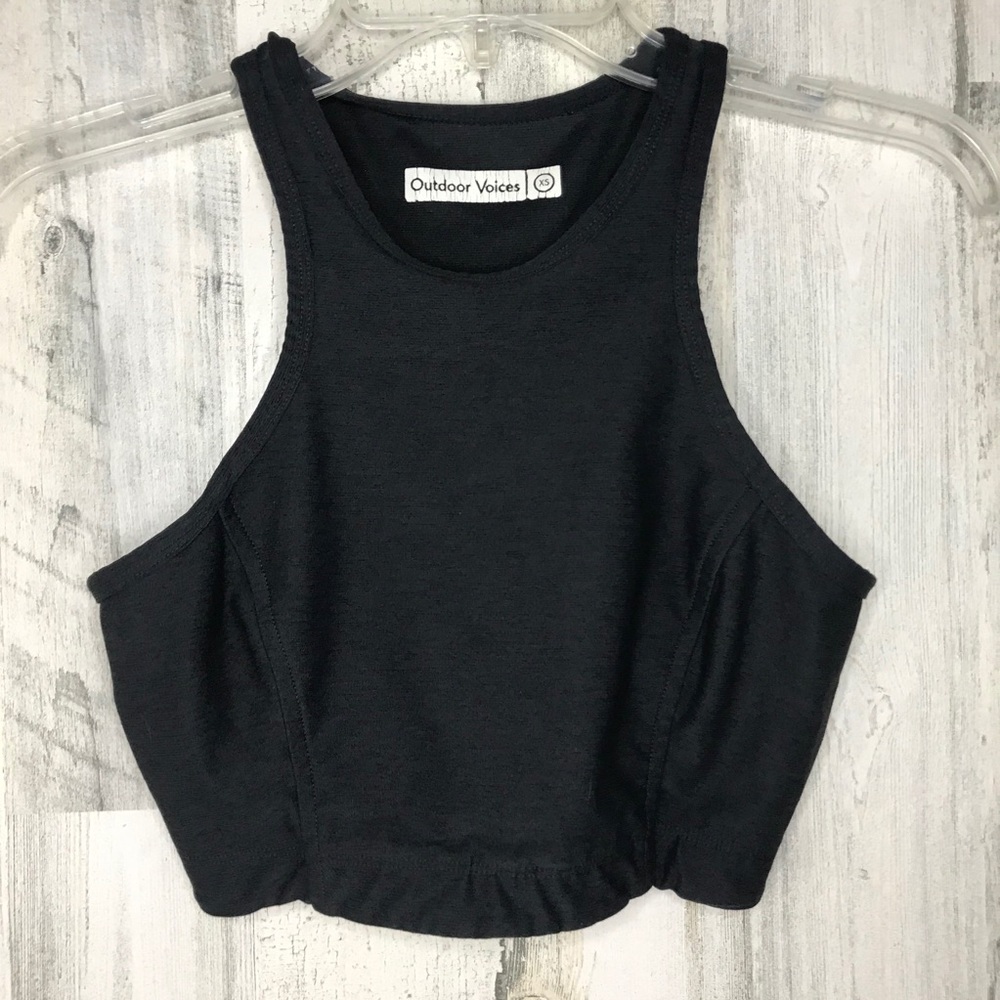 Outdoor Voices Sports Bra Black XS